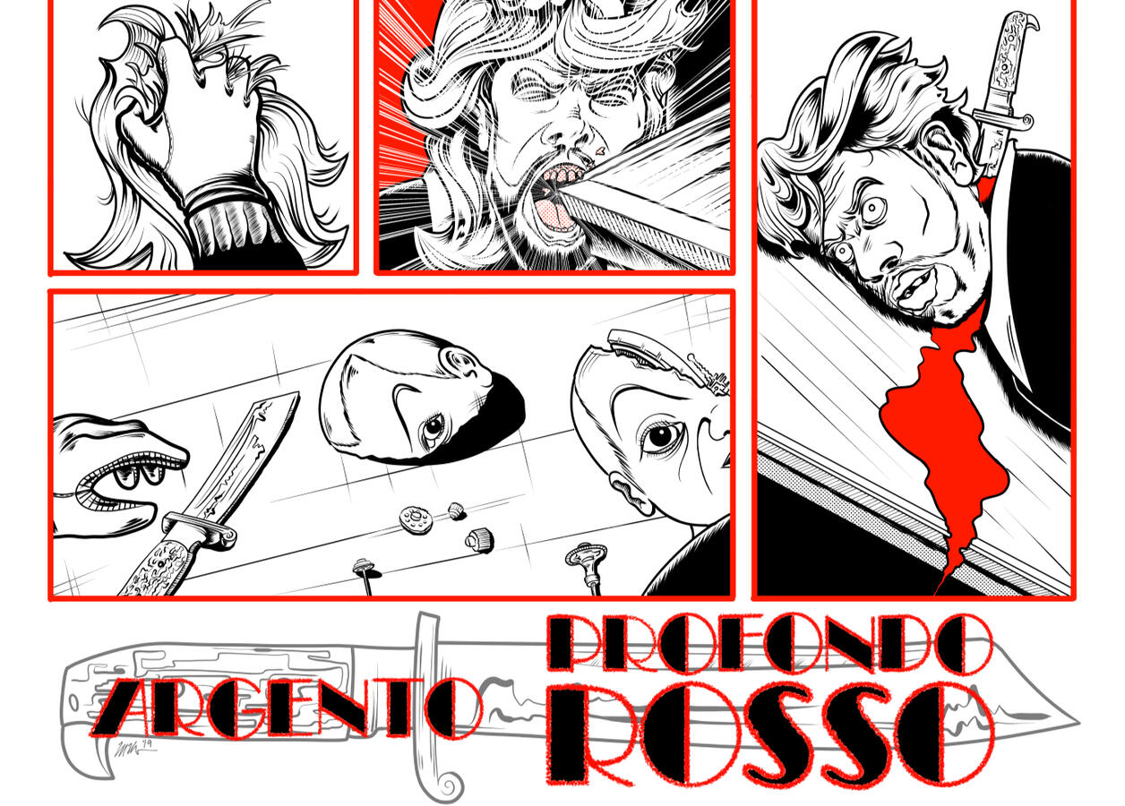 Deep Red/Profondo Rosso; private commission